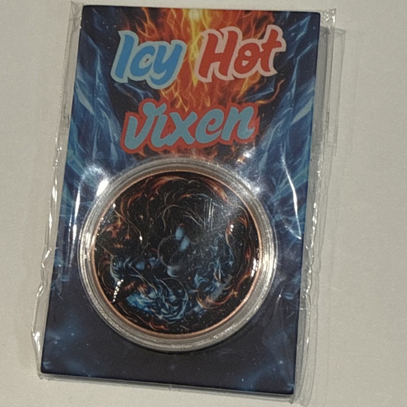 Cool2Coin Icy Hot Vixen .999 Copper 40mm 33g Round Limited Mintage 25000