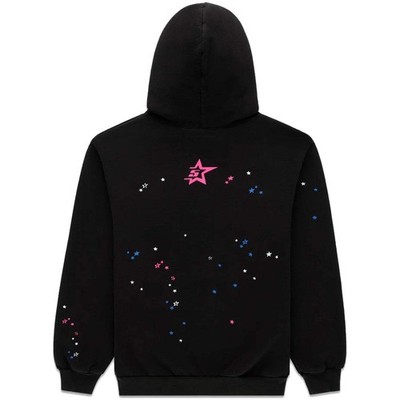 Sp5der x Druski Coulda Been Heart Punk V2 Hoodie Owl Black, $372.95