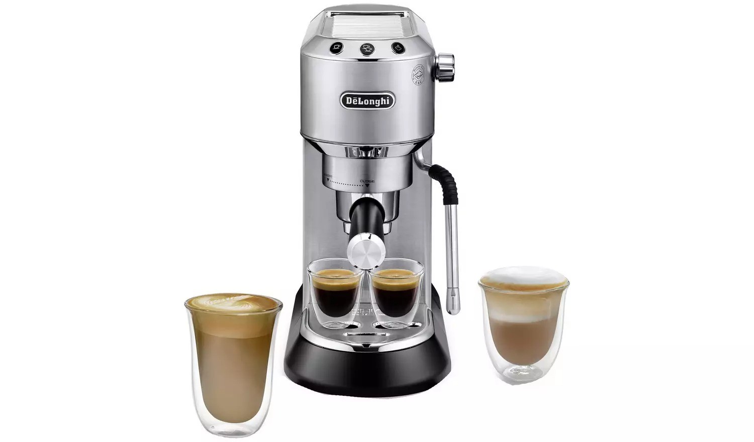 DeLonghi Dedica Arte EC885.GY Espresso Coffee Machine (Missing Items/Used)