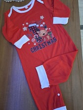 Tutina Natalizia 9/12 Mesi Per Neonato Nuova Con Etichetta 