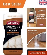 Long-Lasting Shine Hardwood Floor Polish & Restorer - 946ml, All Wood Types