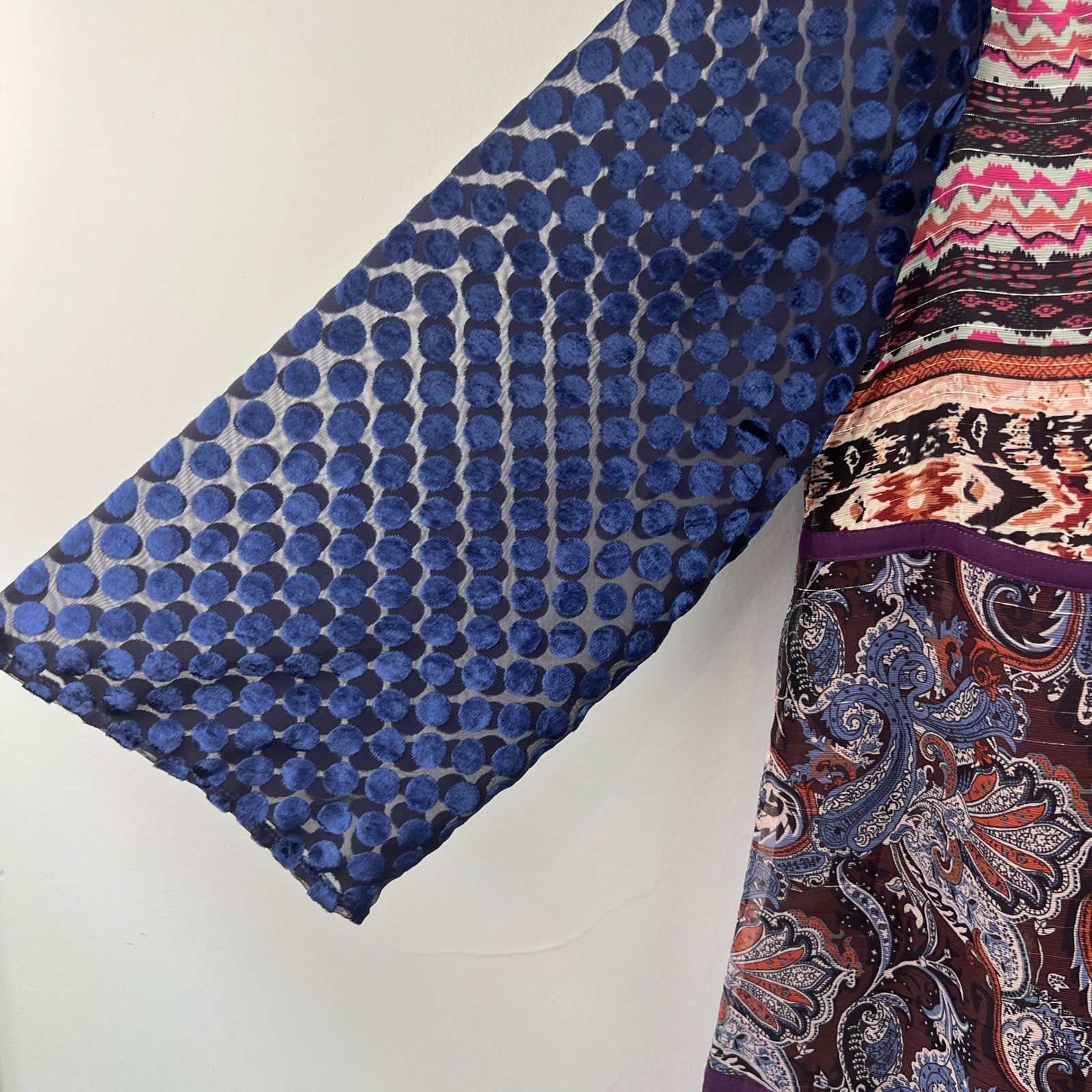 Soft Surroundings All Together Patchwork Boho Tun… - image 4