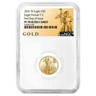 2021-W Proof $5 Type 2 American Gold Eagle 1/10 oz NGC PF70UC FDI ALS Label