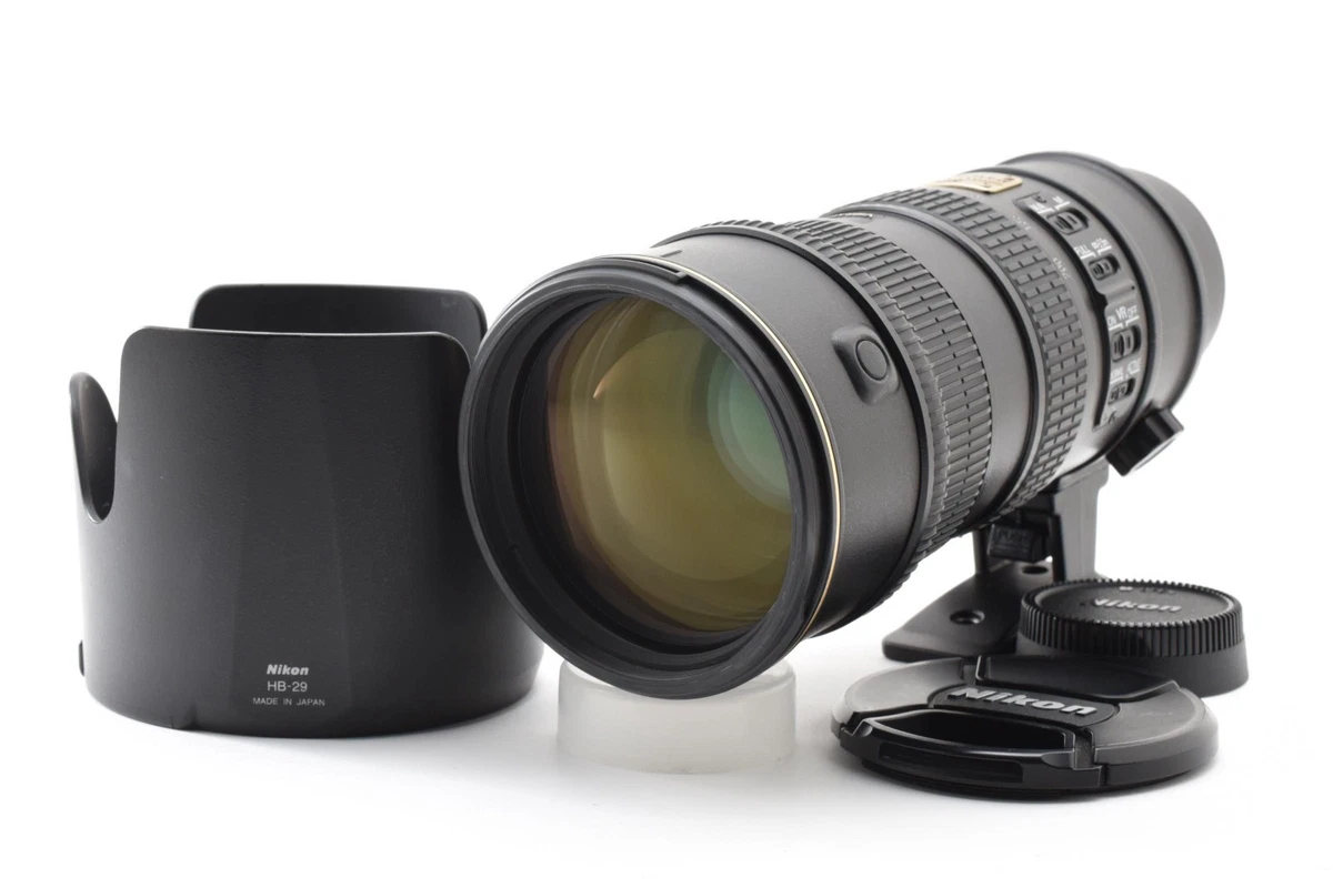 Nikon NIKKOR f/2.8 Camera Lenses 70-200mm Focal for sale | eBay