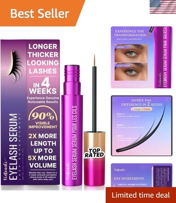 Lash Serum for Eyelash Growth: Eyelash Growth Serum with Advanced Formula to ...