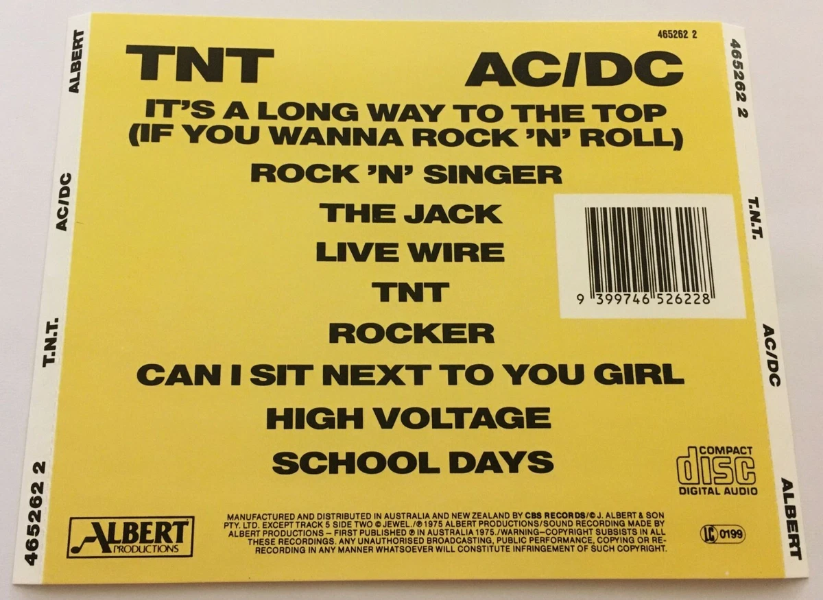Acdc Tnt Album Cover