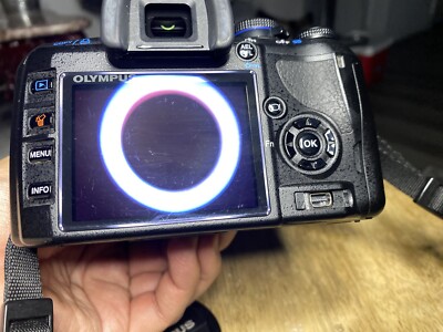 Olympus EVOLT E-420 10.0MP DSLR Camera - Black w/ 14-42mm Tested