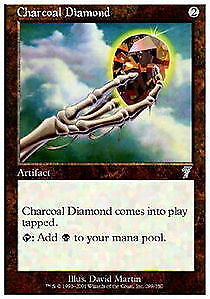 MTG - Charcoal Diamond - Foil Seventh Edition - Picture 1 of 25