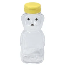 Miller Manufacturing Company Plastic Bear Bottle Honey Squeeze Bottle with