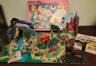 SCHNEEWITTCHEN Spiel in Box 1992 EG Verlag Disney Spiele VINTAGE