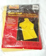 Raincoat Condor Reusable Detachable Hood Size 3XL New Shin Length Women Men