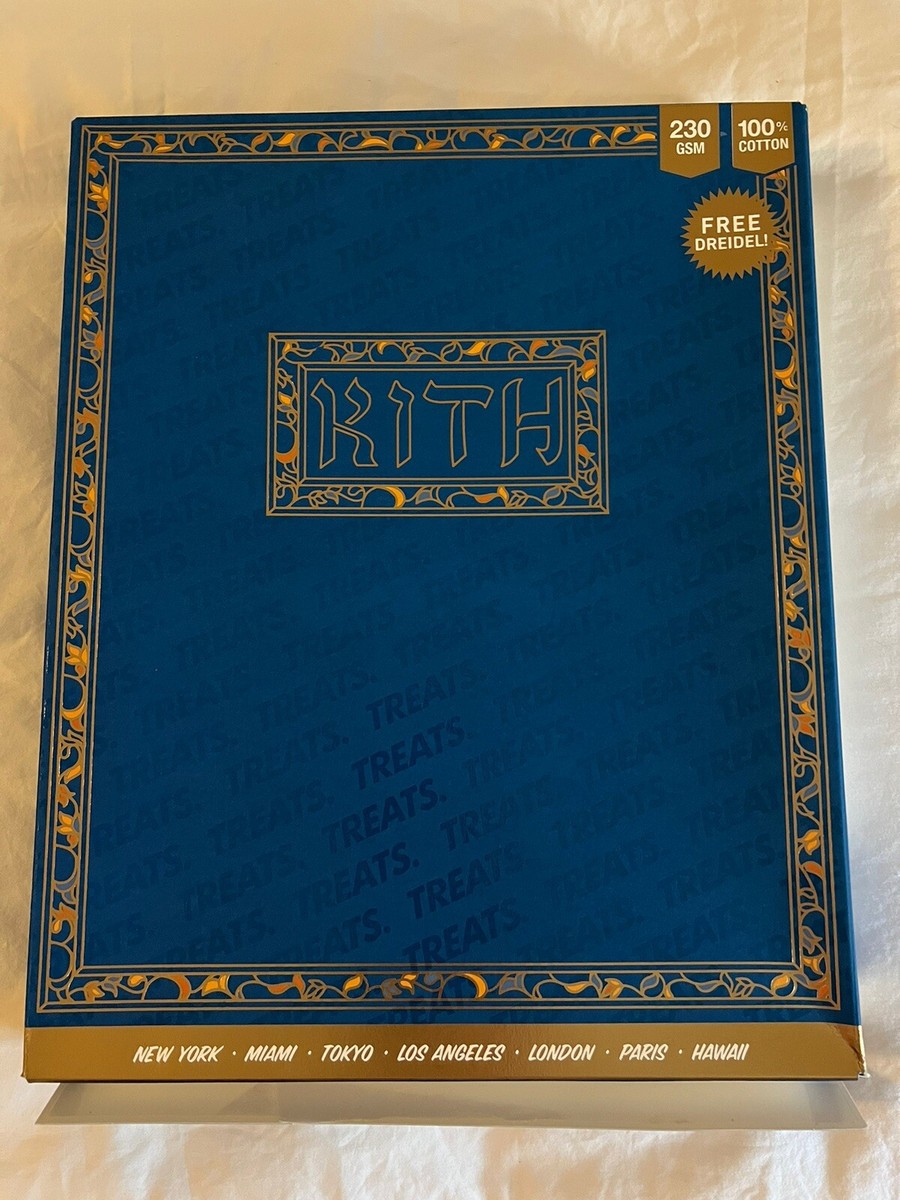 Kith Treats Hanukkah Gelt Coins Tee Black T-Shirt Men's Size