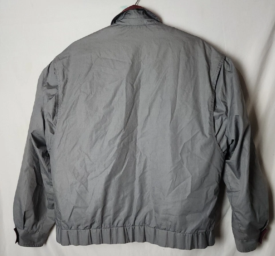 Chaqueta vintage para clima frío con cremallera completa forrada acolchada extraíble Members Only Men 42 Foto 3 de 4