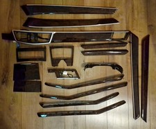 Mercedes W212 E-Klasse Wurzelholz Interieurleisten Satz Armaturenbrett Set A2...