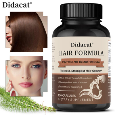 Haarformel Extra Strength, dickstes, stärkstes Haarwachstum, 27 Inhaltsstoffe