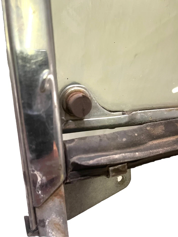 Ventana de ventilación y marco Chevy Corvair convertible 62-64 izquierda OEM Foto 3 de 4