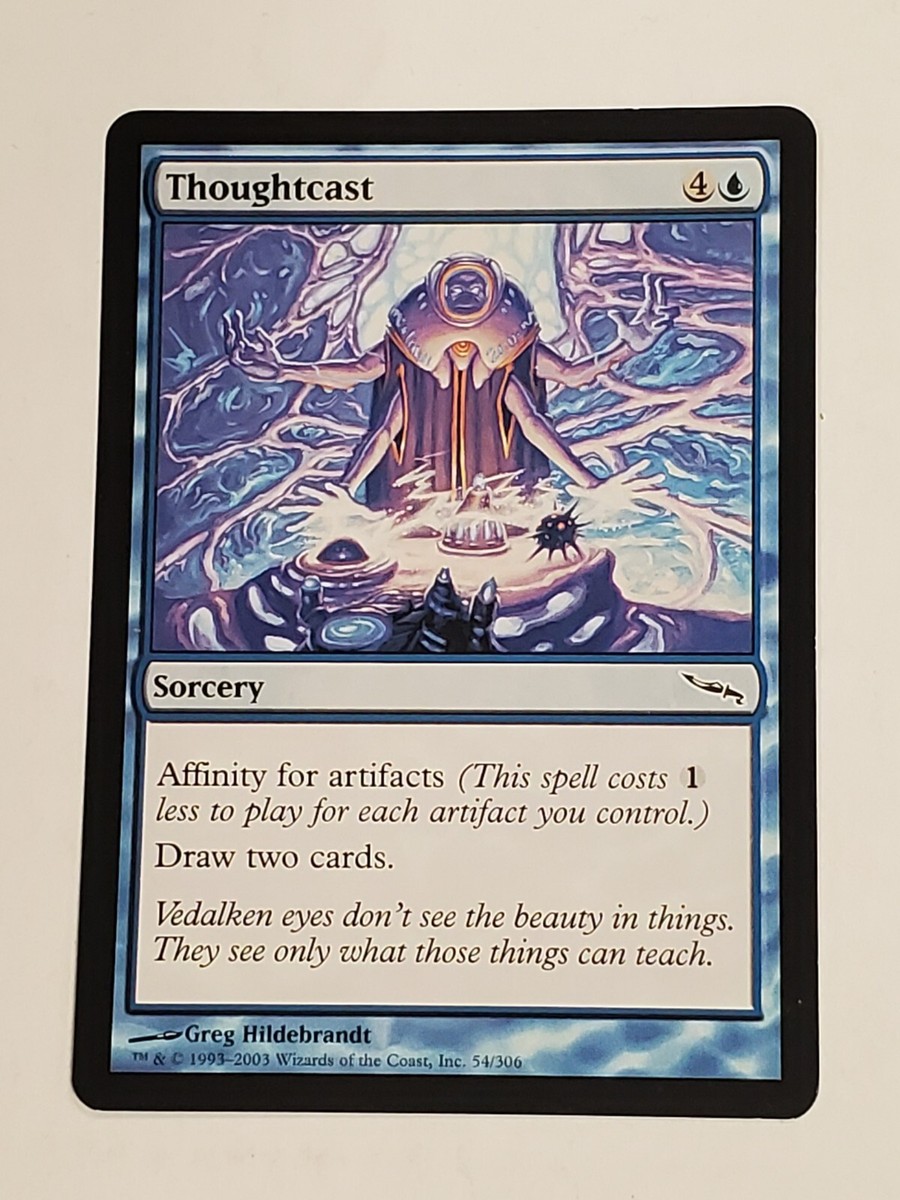 MTG Thoughtcast (Mirrodin/Blue/C) - BGM | eBay