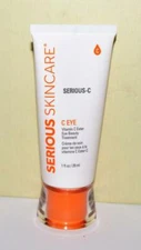 SERIOUS SKIN CARE C Eye Vitamin C Ester Beauty Treatment ~ 1 FL OZ ~ DOUBLE SIZE