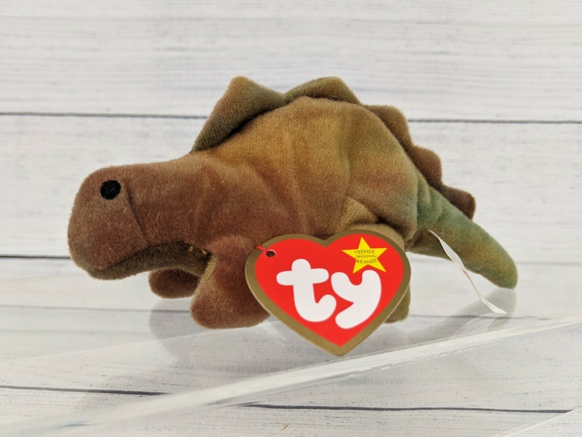 Ty Teenie Beanie babies Steg the Stegosaurus 1999 UK