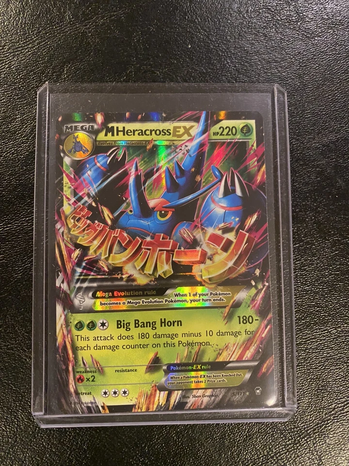 Pokémon TCG Mega-Heracross-EX Furious Fists 5/111 Holo - Image 3 of 4