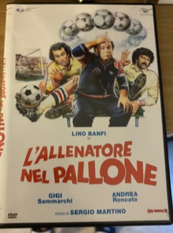 Lino Banfi l’allenatore nel Pallone DVD region 2 italian