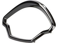 Tachorahmen Moto Nostra Super Sport, Super Schwarz GläNzend FüR Vespa Gts 125