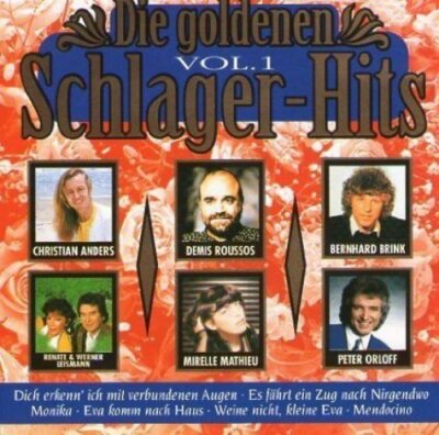 Die goldenen Schlager-Hits 1 Roy Black, Tina York, Mary Roos, Elfi Graf, .. [CD]