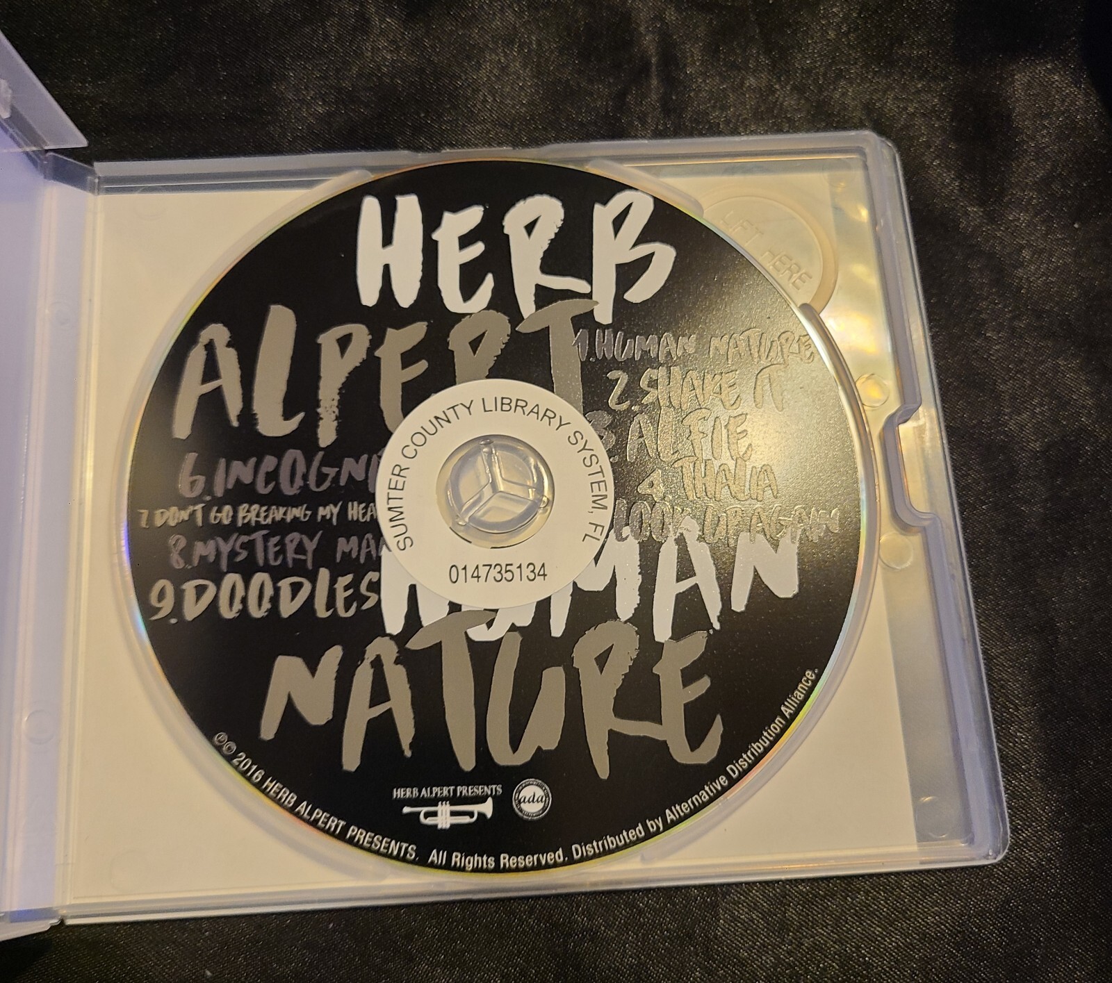 HERB ALPERT HUMAN NATURE CD b16 814647021539 eBay