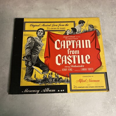 Captain from Castile - Mercury Records Set A-69 - Conducted by Alfred Newman