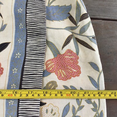 Jupe Liz Claiborne En Lin à Motif Floral - Doublée, Taille 14 - Occasion Très Bon état
