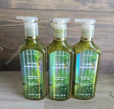 bath and body works island margarita cleansing gel hand soap set of 3