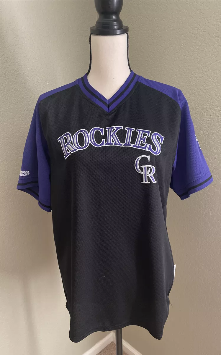 Colorado Rockies Jersey Shirt Youth XL MLB Genuine Merchandise by STITCHES  Sewn