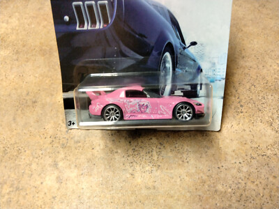 Hot Wheels Fast and Furious SUKI`S PINK HONDA W/REAL RIDERS