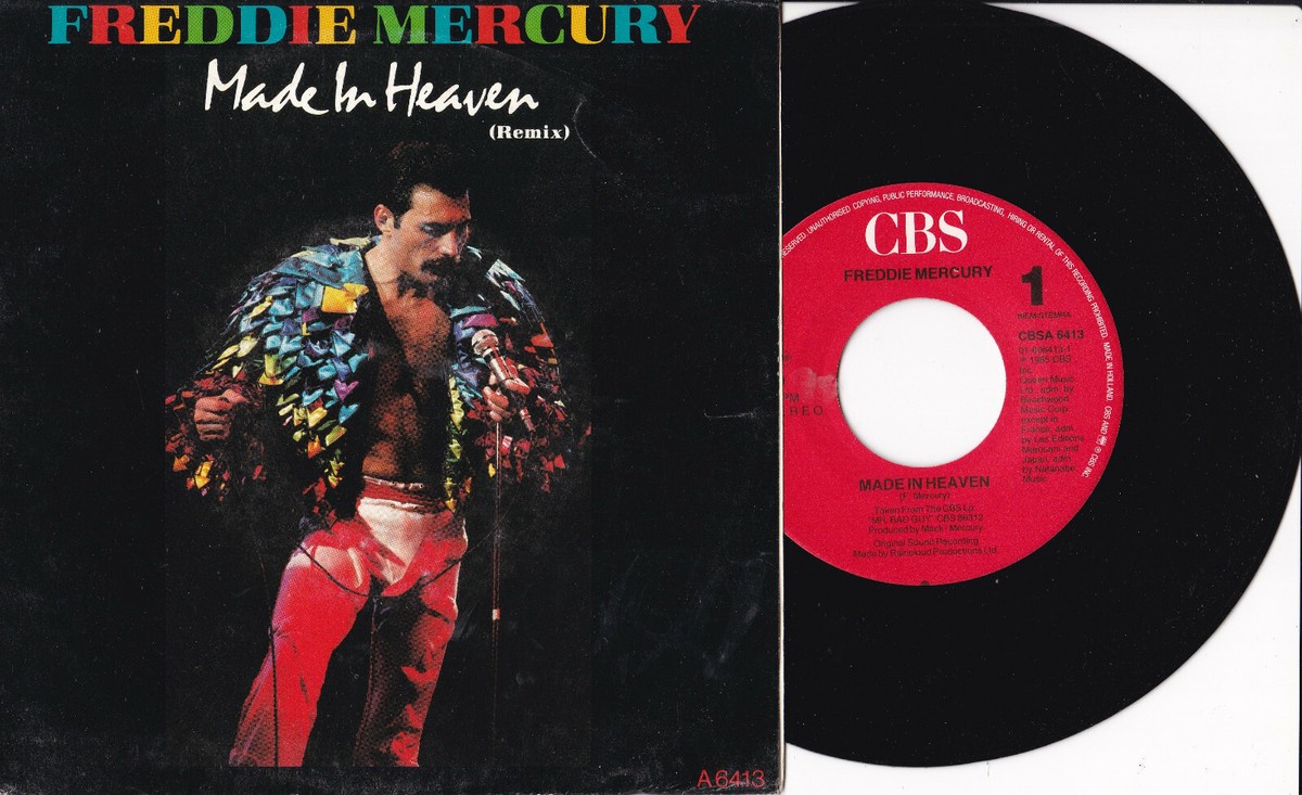 英7” Freddie Mercury Made In Heaven / She Blows Hot And Cold WA6413 CBS /00080 7