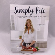 Simply Keto 100+ Low Carb Color Recipes Suzanne Ryan of Keto Karma 300+ Pages 