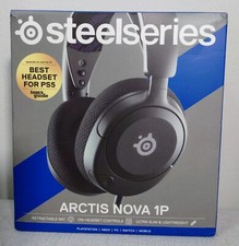 SteelSeries Arctis Nova 1P Over-Ear Gaming Headset - Black Open Box