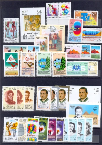 EGYPT -1999 Commemorative stamps Complete Issues MNH