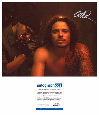 Anthony Ramos  Ironheart  Autogramm  Hood  signed 10x8 Foto ACOA