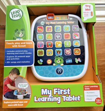 Leap Frog My First Learning Tablet Scout Ages 12M  Numbers Play Music Light Up