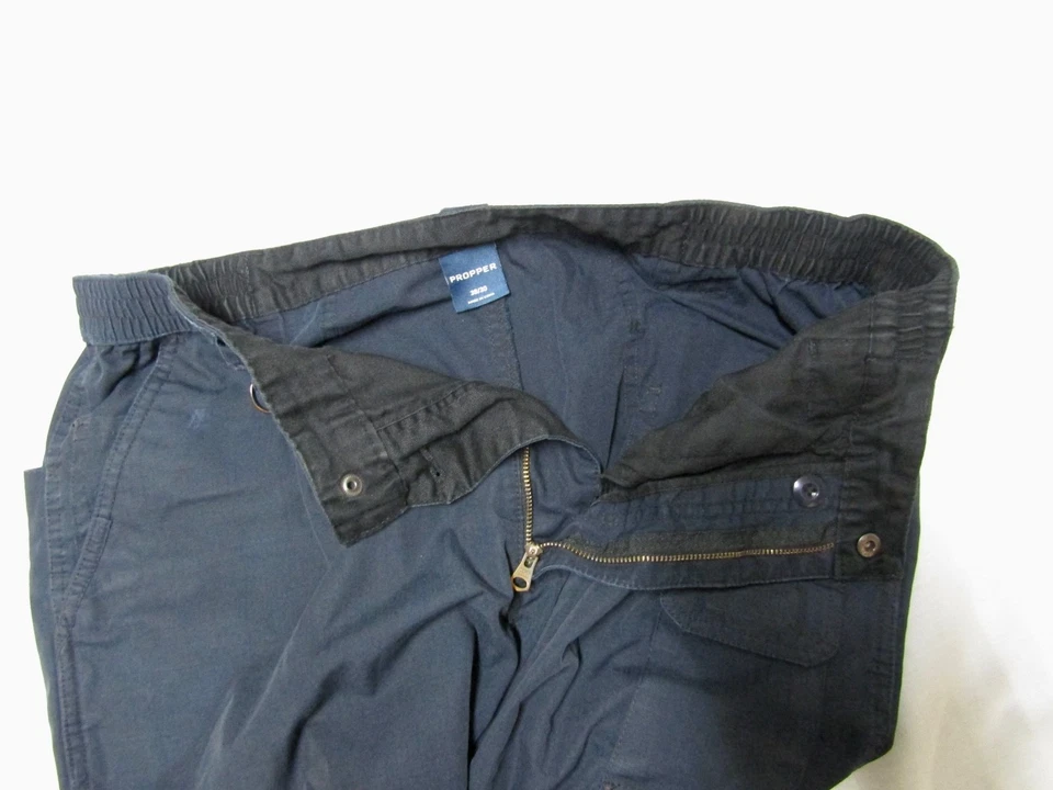 (3X) Propper Tactical Cargo Police Security Uniform Pants, Size 38/30, Dark Navy - Image 2 of 4