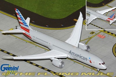 GeminiJets 1:400 787-9 Dreamliner American Airlines N836AA Flaps Down