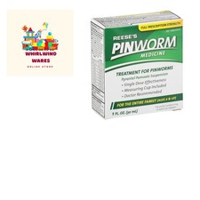 Special pack of 5 PIN WORM MEDICINE REESE'S 1 oz PYRANTEL PAMOATE SUSPENSION