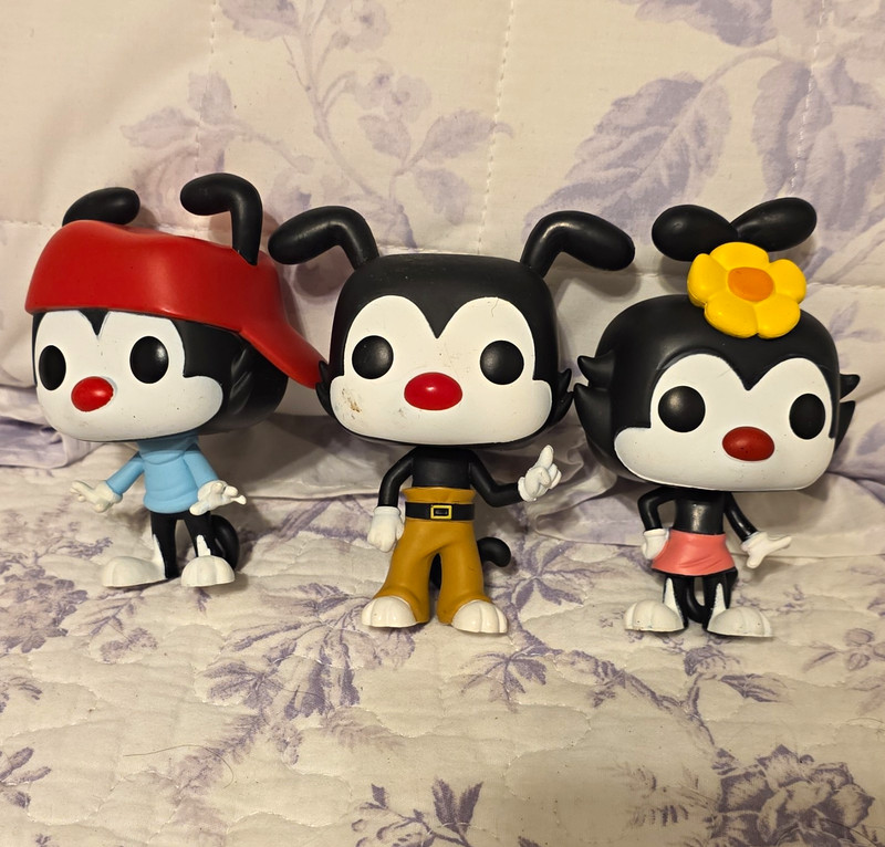 Funko Pop! Vinyl Animaniacs Yakko Wakko Dot 3-Pack Multicolor Vinyl Figures