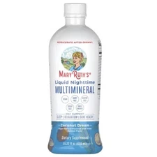 MaryRuth's Liquid Nighttime Multimineral - Coconut - 15.22oz