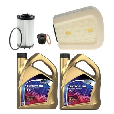 SERVICE KIT 10L MPM OIL & AIR OIL FILTERS FOR AUDI SQ8 QUATTRO 4.0 V8 TFSI 2018+