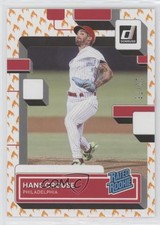 2022 Panini Donruss Rated Rookie On Fire 10/75 Hans Crouse #67 c2a
