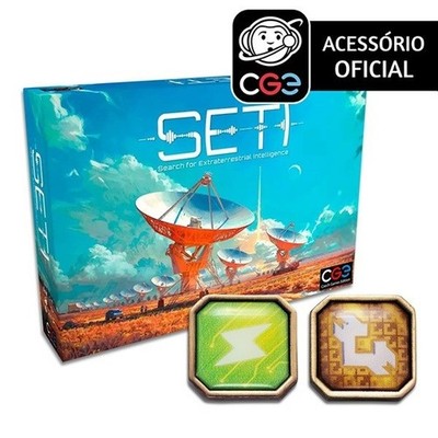 Moedas & Co. SETI Search for Extraterrestrial Intelligence 60x Metal Token Set
