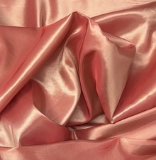 Coral Gold Iridescent Taffeta Fabric 60 Width Sold By The Yard