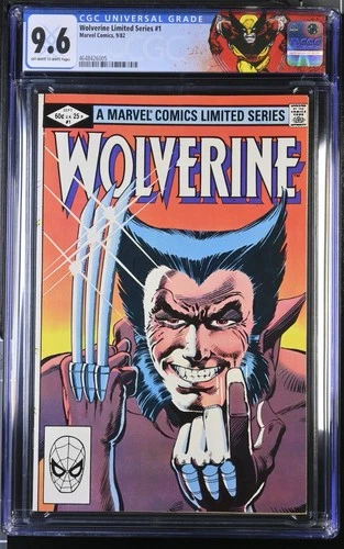 Wolverine #1 Volume 1 Custom Label Marvel Comics 1982 CGC graded 9.6 NM