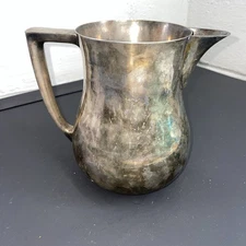 7”  Silver Plated Pitcher